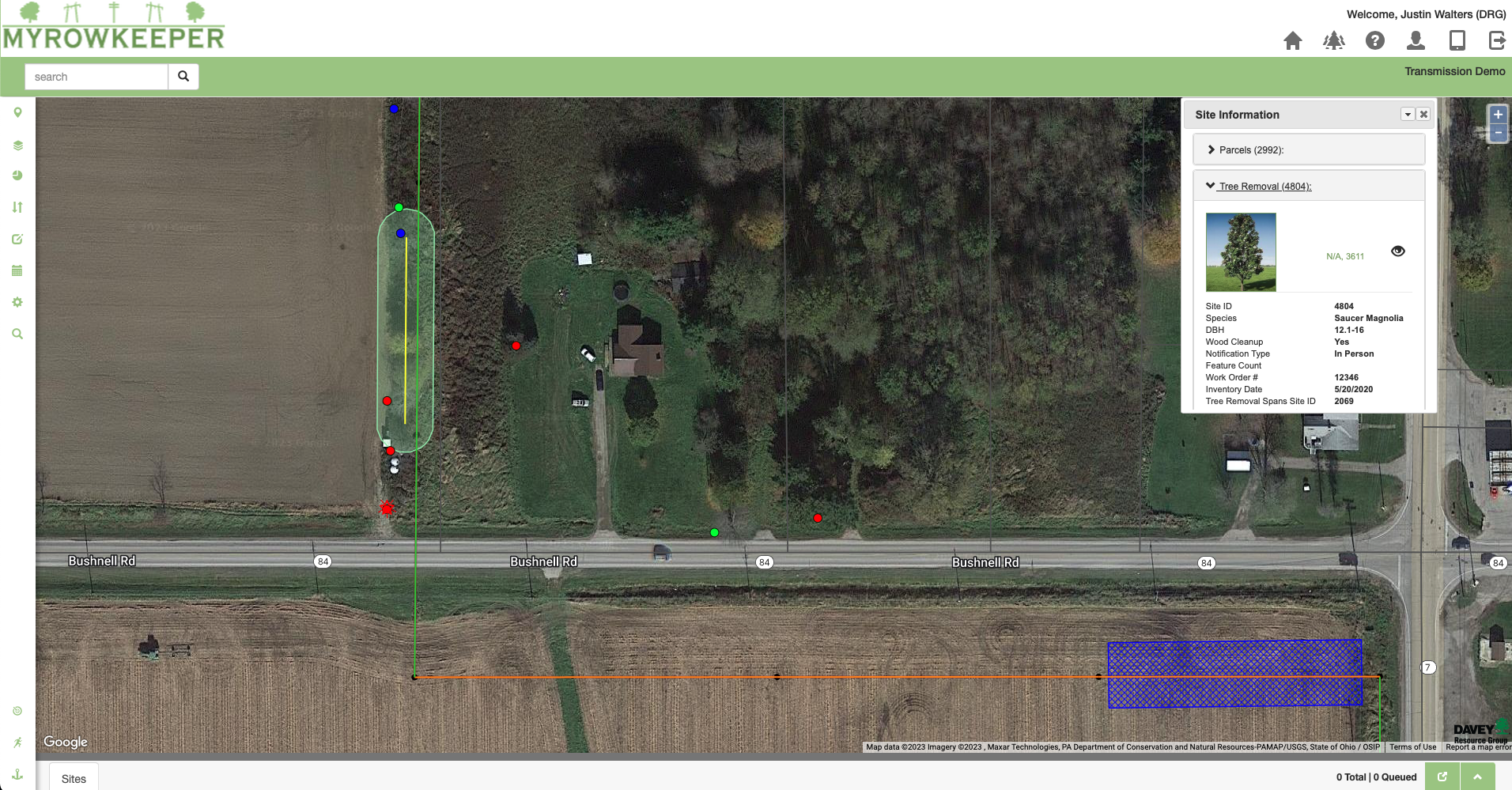 utility vegetation management software