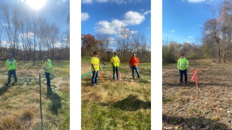 Images of University of Akron students getting hands-on experience at the SEED Campus