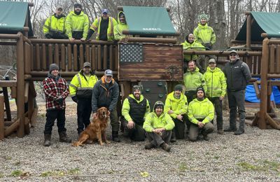 Girl Scouts tree planting event