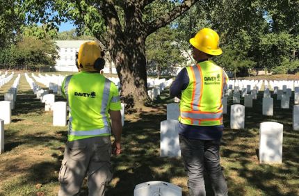 cemetery clean up