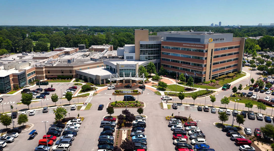 Grounds Maintenance at Sentara Leigh Hospital in Norfolk, VA | Davey Tree