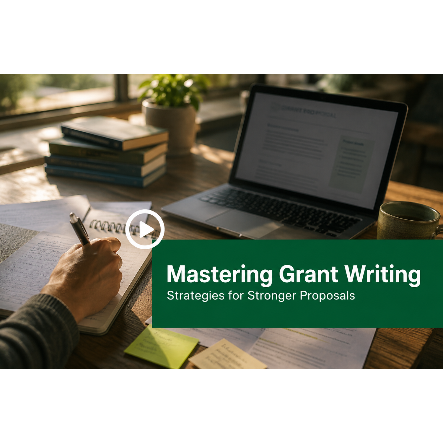 Mastering Grant Writing Webinar Thumbnail