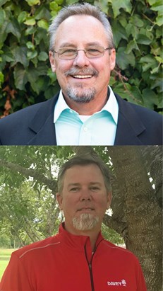 Bill Heriford and David Miller portrait